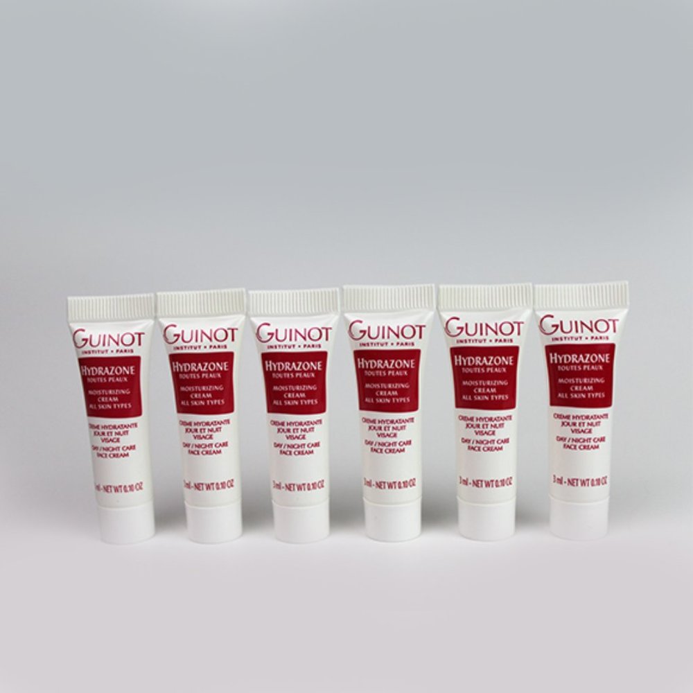 Guinot Hydrazone Moisturizing Cream All Skin Type 0.1oz/3ml 6 Trial Tubes